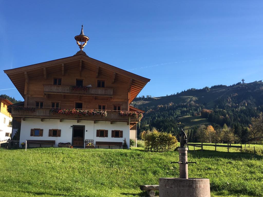 Chaletwohnung-Schustern Sankt Ulrich am Pillersee Buitenkant foto